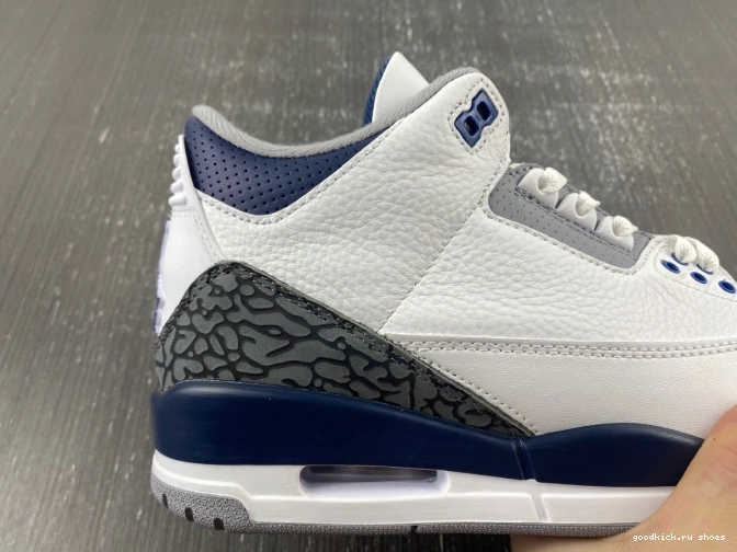 Jordan 3 CT8532-140 Air Navy Midnight 0816